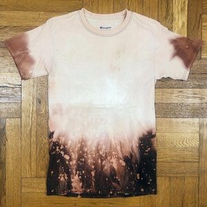 Champion Custom Bleach Dyed Tee Small